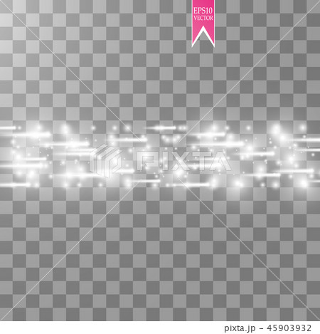 Vector white glitter wave abstract illustration. 45903932