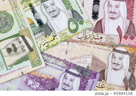 Money from Saudi Arabia, a business background Money from Saudi Arabia, a business background 45904138