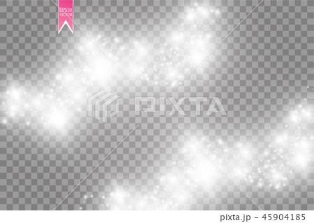 Vector white glitter wave abstract illustration. 45904185
