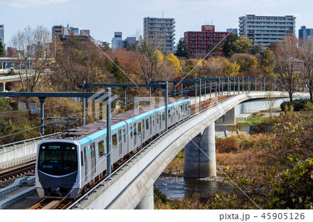 仙台市街と地下鉄東西線 45905126