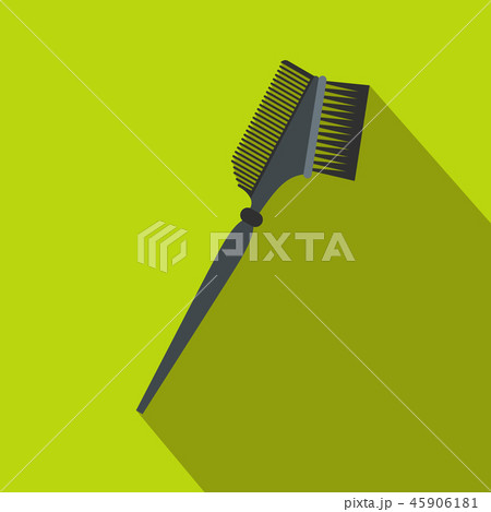 Bilateral comb flat icon with shadow 45906181
