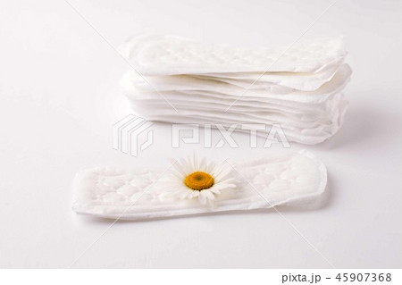 Menstrual Woman hygiene protection of sanitary pad 45907368