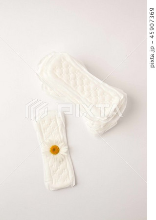 Menstrual Woman hygiene protection of sanitary pad 45907369