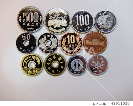 プルーフ貨幣全種表裏 プルーフ貨幣全種表裏 45911030