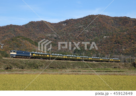 トワイライト塗装EF65PF牽引サロンカーなにわ トワイライト塗装EF65PF牽引サロンカーなにわ 45912649