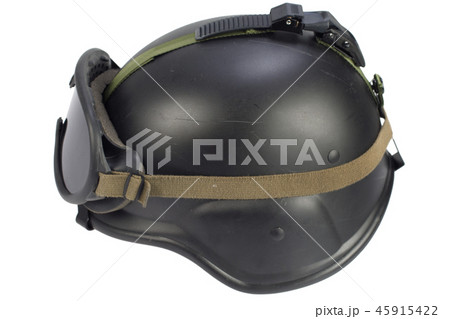 us army kevlar helmet with protective goggles 45915422