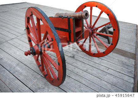 old vintage gunpowder cannon 45915647
