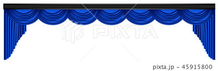 Blue luxury curtains and draperies 45915800