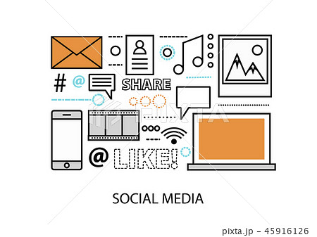 Social Media mini 45916126