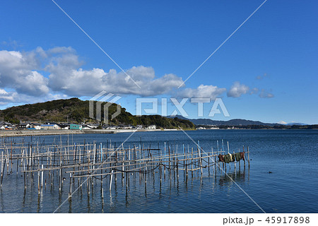冬晴れ 浜名湖入出地区 冬晴れ 浜名湖入出地区 45917898