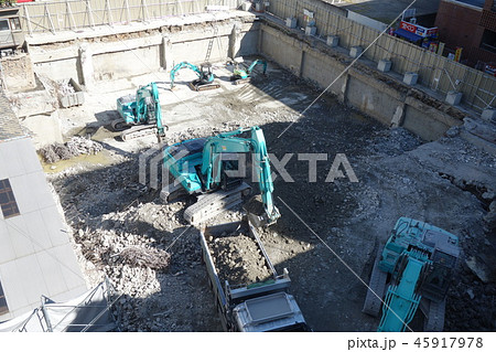 工事現場 工事現場 45917978