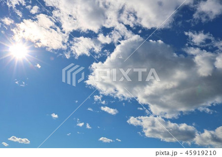 青空 太陽 秋 とちぎ 青空 太陽 秋 とちぎ 45919210