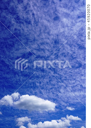 雲(空)扁平雲 並雲 雲(空)扁平雲 並雲 45920070
