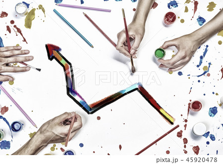 Team creative work Team creative work 45920478