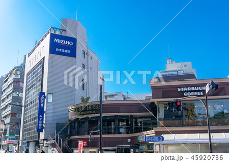 駅前風景　市ケ谷駅 45920736