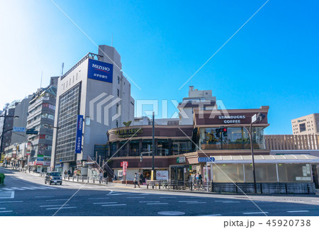 駅前風景　市ケ谷駅 45920738