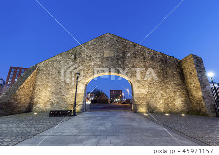 Stone arch in Liverpool, England 45921157