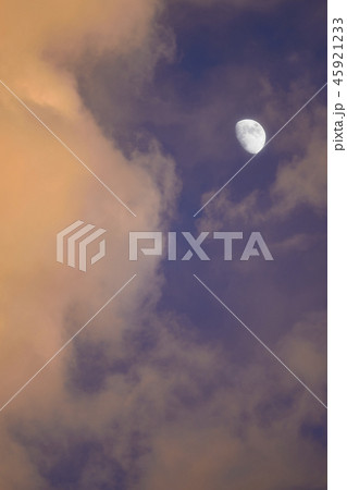 Clouds and moon 45921233