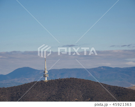 Telstra tower in the Black Mountains, Canberra Telstra tower in the Black Mountains, Canberra 45921363