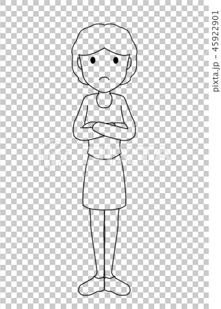 Unhappy woman 45922901