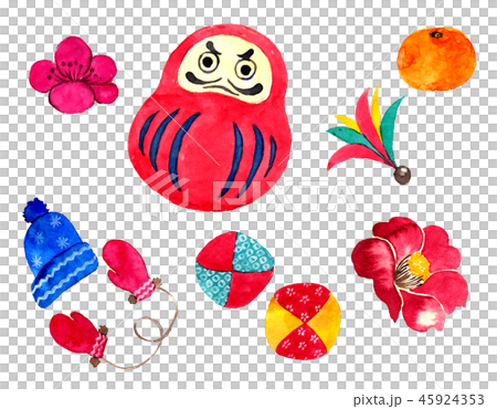 冬と正月の素材集 冬と正月の素材集 45924353