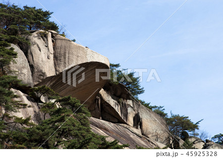 道峰山 岩 石 45925328