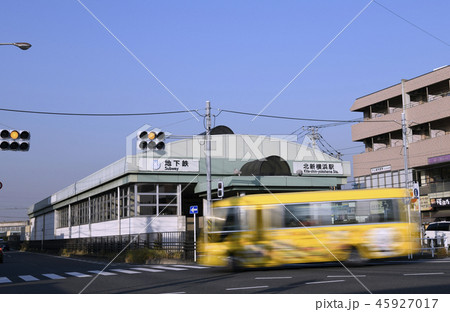 日本の横浜都市景観 地下鉄 北新横浜駅などを望む 日本の横浜都市景観 地下鉄 北新横浜駅などを望む 45927017