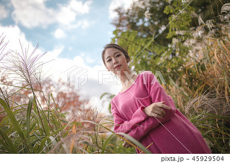 韓国 女性 女 45929504