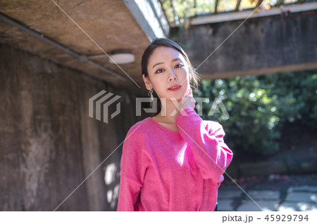 韓国 女性 女 45929794