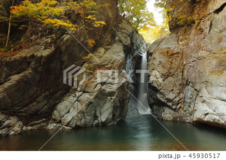 清水渓谷 一之釜 男滝 清水渓谷 一之釜 男滝 45930517