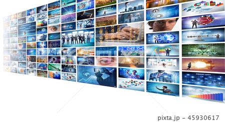 Collage of various business concepts 45930617