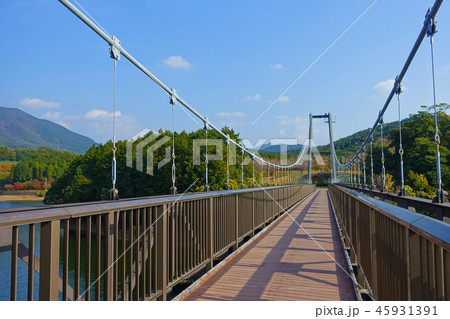 野岳大橋(長崎県:野岳湖:秋の行楽シーズン) 野岳大橋(長崎県:野岳湖:秋の行楽シーズン) 45931391