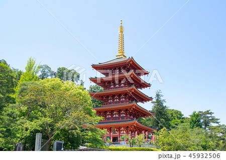 東京都　日野市　高幡不動尊金剛寺  五重塔 45932506