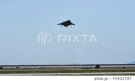アメリカ海兵隊岩国基地と攻撃機ＡＶ－８ＢハリアーⅡ 45932597