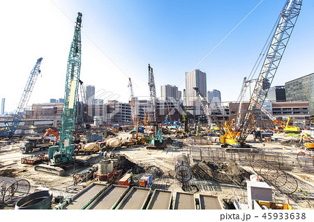 大規模建設現場 45933638