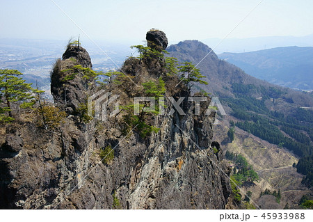 妙義山　快晴　青空　無人 45933988
