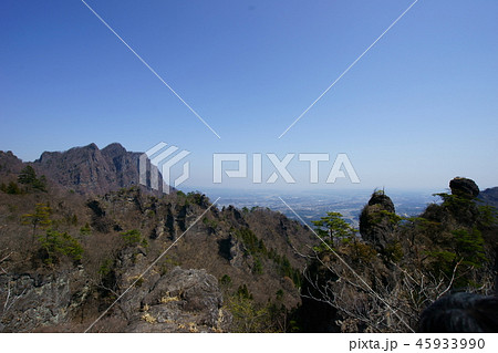妙義山 快晴 青空 無人 妙義山 快晴 青空 無人 45933990