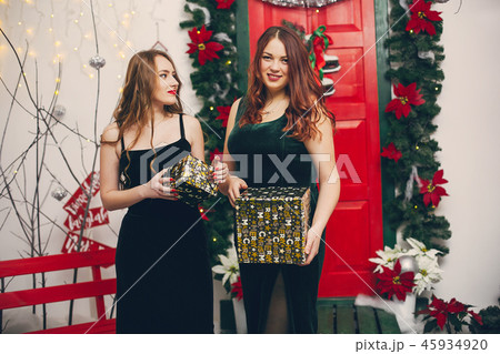 festive ladies festive ladies 45934920