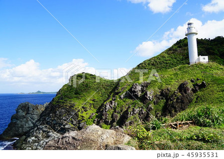 石垣島 御神崎灯台 石垣島 御神崎灯台 45935531