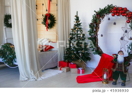bedroom and Christmas tree bedroom and Christmas tree 45936930