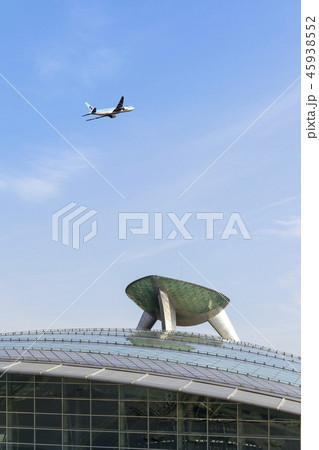 空港 風景 飛行機 45938552