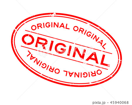 original stamp. original round grunge sign. label - Stock Illustration  [66275666] - PIXTA