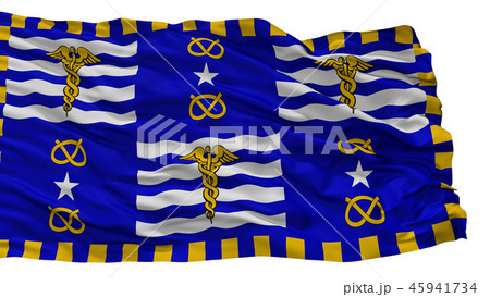 Brisbane City Flag, Australia, Isolated On White 45941734