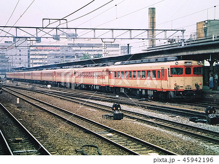 国鉄 急行丹後号 車内指定変更 905D JR西日本 急行丹後号 車内指定変更