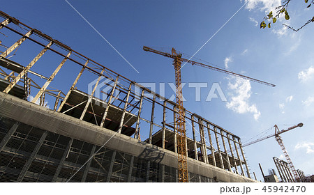 Multi-storey building under construction Multi-storey building under construction 45942470