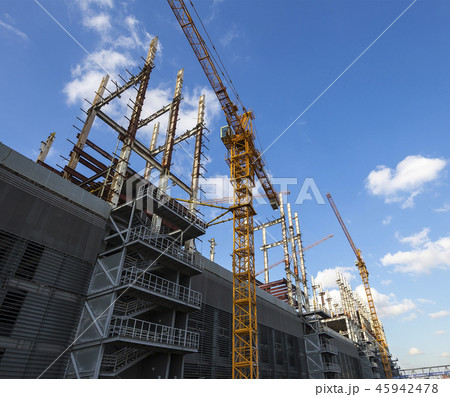 Multi-storey building under construction Multi-storey building under construction 45942478