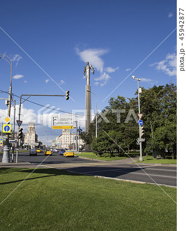 Monument to Yuri Gagarin,Moscow, Russia Monument to Yuri Gagarin,Moscow, Russia 45942877
