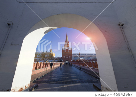 Troitskaya Tower of the Moscow Kremlin  45942967