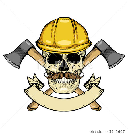 Hand drawn sketch, color skull Hand drawn sketch, color skull 45943607