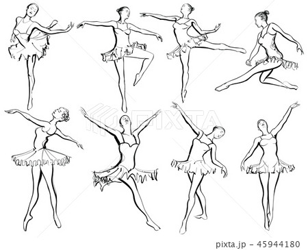 Classical ballet woman-dancers 45944180